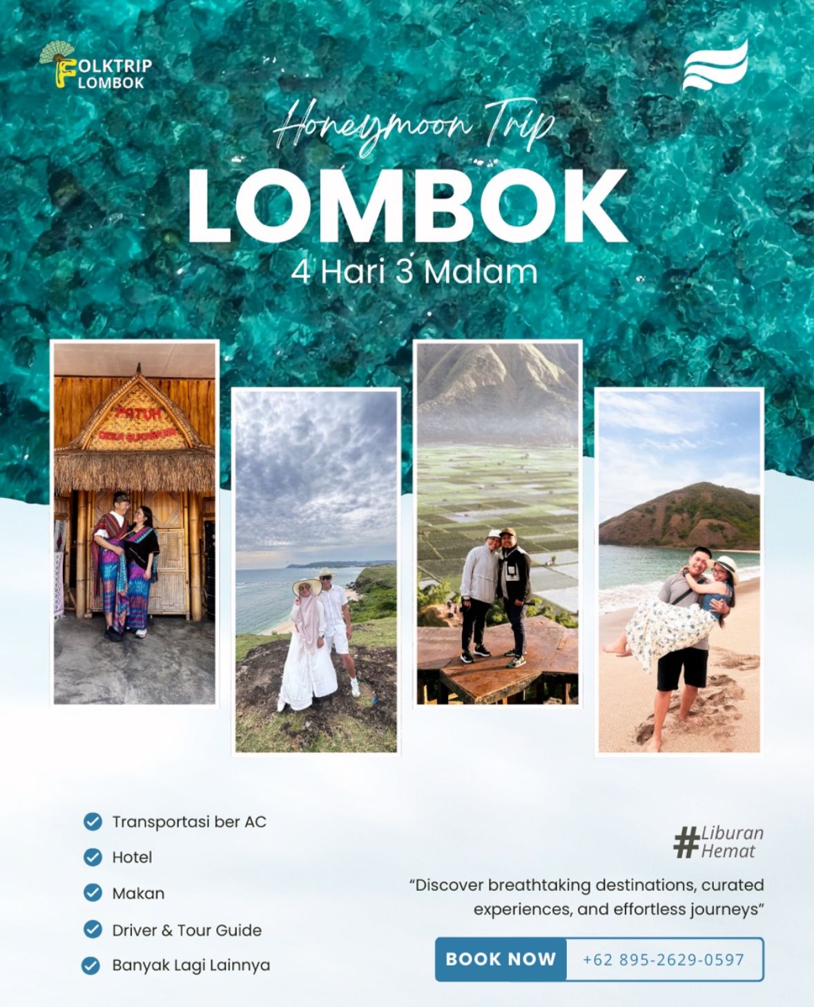 Paket Honeymoon Trip 4 Hari 3 Malam